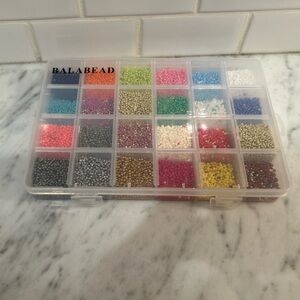 BALABEAD Bead Organizer with Assorted Colors